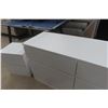 Image 4 : Ashley Onita White Double Dresser & Nightstand – Clean Modern Style
