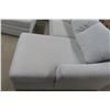 Image 4 : Ashley Koralynne Sectional Sofa with Chaise & Ottoman – Stone – Like New