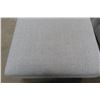 Image 9 : Ashley Koralynne Sectional Sofa with Chaise & Ottoman – Stone – Like New