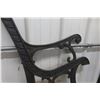 Image 4 : 2x Cast Bench Ends