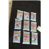 Image 1 : 9 Sealed Packages of Score 1991 Hockey Cards