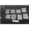 Image 1 : 8x Marvel 1990's  Superhero Figure Moulds