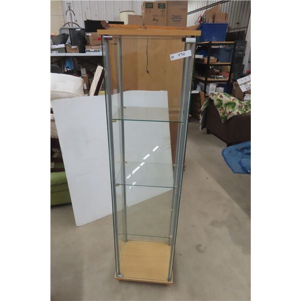 Display Cabinet 65" x 17" x 14"