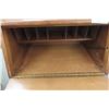 Image 4 : Maple Drop Front Desk/Dresser 3 Drawer Combo 43" x 16" x 27"