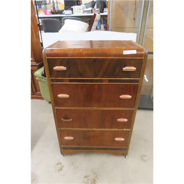 Dresser 4 Drawer with Bakelite Pulls 46" x 29" x 18"