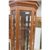 Image 2 : Oak Curio Corner Lights Up 73" up to 24" up to 18"