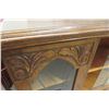 Image 3 : Oak China Cabinet - Nice for Basement Bar Shelving! 38" x 56" x 14"