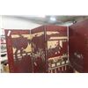 Image 2 : Oriental 4 Section Room Divider 64" x 72"