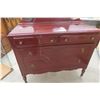 Image 2 : Antique Dresser & Mirror 62" x 43" x 19"