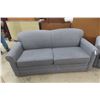 Image 2 : Couch/Hide-a-Bed & Matching Swivel Armchair 72" Wide