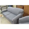 Image 4 : Couch/Hide-a-Bed & Matching Swivel Armchair 72" Wide