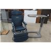 Image 1 : Briton Medical Rolling Adjustable Chair & Rolling Table
