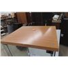 Image 2 : Glass Display Case, Missing Shelf, No Shelves 61" x 17" x 14"