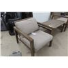 Image 3 : 2 Sunroom Chairs & Coffee Table 18" x 22" x 40"