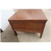 Image 3 : Oak Coffee Table 17" x 62" x 22-1/2" - 44 Year Old Antique