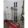 Image 1 : Skis, Poles & Carry Bag