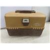 Image 7 : Tackle Box with Fishing Gear: Wadlage Spinner, Lures, Weights, Pickerel Rigs and More