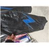 Image 12 : 2 Piece Choko Leather Style Snowmobile Suit Size Small