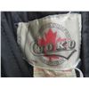 Image 7 : 2 Piece Choko Leather Style Snowmobile Suit Size Small