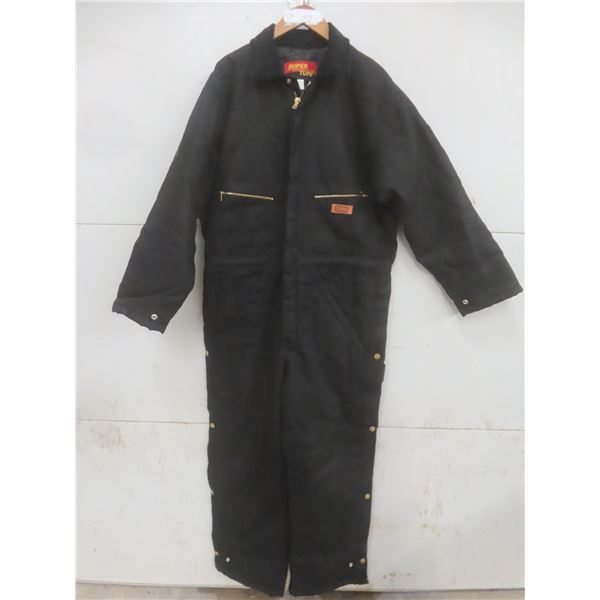 Super Tuff 1 Piece Insulated Coveralls Size Medium