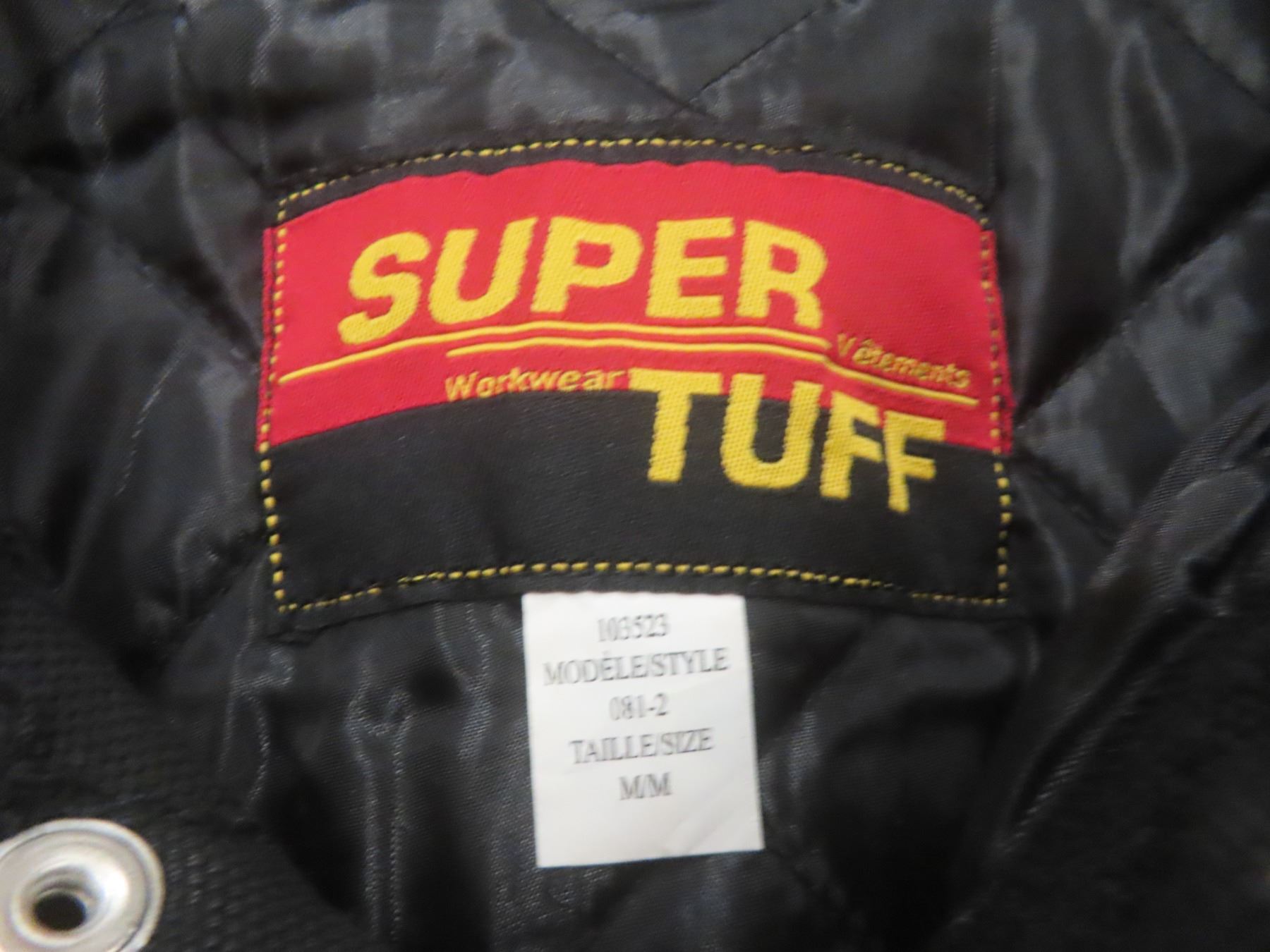 Super Tuff 1 Piece Insulated Coveralls Size Medium - McSherry Auction ...
