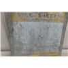 Image 3 : Stelco Steel Bundling Weight Sign/Chart 14" x 20"