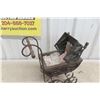 Image 5 : 4 Porcelain Dolls & Decorative Carriage