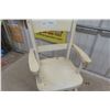 Image 3 : Wood Child Painted Rocking Chair