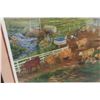 Image 4 : Framed Print GH Fisher 29" x 25" Hand Signed