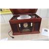 Image 1 : Innovative Technology Radio/CD/Cassette/Record Player Vintage Style