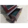 Image 7 : Jewelry Box Clock Combo 21" x 6-1/2" x 5"