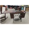Image 1 : Eldredge Treadle Cabinet Sewing Machine