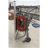 Image 1 : Side Table Saw in Portable Job Site Roller Stand