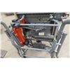 Image 7 : Side Table Saw in Portable Job Site Roller Stand