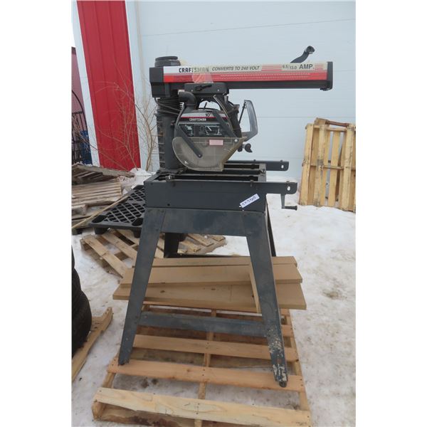 Craftsman Radial Arm Saw 10" 13 Amp
