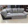 Image 1 : New One Main Leather Piece of 2 Piece Sectional Used as Couch - New w/Cushion
