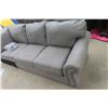 Image 3 : New One Main Leather Piece of 2 Piece Sectional Used as Couch - New w/Cushion