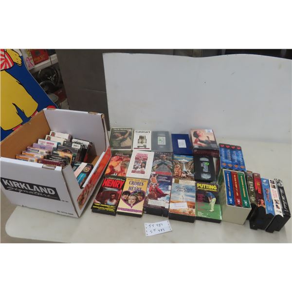 45+ VHS Movies 