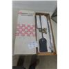 Image 2 : Five Piece Fireplace Tools NOS & Screen Guard