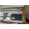 Image 4 : Five Piece Fireplace Tools NOS & Screen Guard