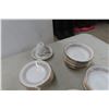 Image 2 : Royal Knite & Pareek China Pieces + Other Trays & Serving Ware