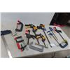 Image 1 : 13 Clamps: Quick, Wood, C & Spring Most Seem Brand New