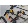 Image 4 : 13 Clamps: Quick, Wood, C & Spring Most Seem Brand New
