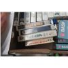 Image 12 : 2 Boxes of VHS Movies, Blanks & Some Beta