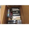 Image 2 : 2 Boxes of VHS Movies, Blanks & Some Beta