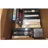 Image 4 : 2 Boxes of VHS Movies, Blanks & Some Beta