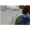 Image 6 : Crystal Decanter, Bowl, Vase +