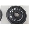 Image 3 : Weider Steel Weights: 2x 11 lb, 2x 10 lb, 2x 2-1/4 lb & 2x 10 lb Dumbbells