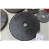 Image 4 : York Steel Weights: 4x 10 lb, 2x 1-1/4 lb, 2x 2-1/2 lb & Pair of Ankle Weights in Lake Swimming