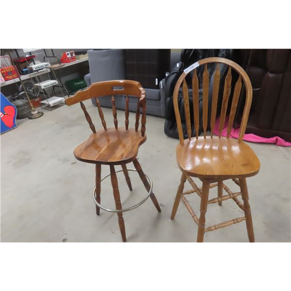 2 Swivel Bar Stools 4th Drink Match